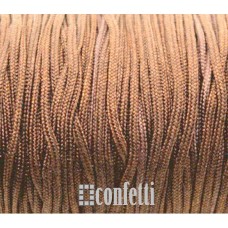 Шнур нейлоновый коричневый для браслетов шамбала, F00940
