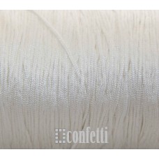 Шнур нейлоновый белый для браслетов шамбала, F00941