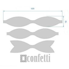 Шаблон для изготовления бантиков, 100 мм