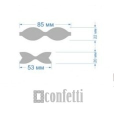 Шаблон для изготовления бантиков, 85 мм